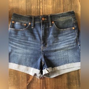 NWT Madewell High Rise Denim Shorts
